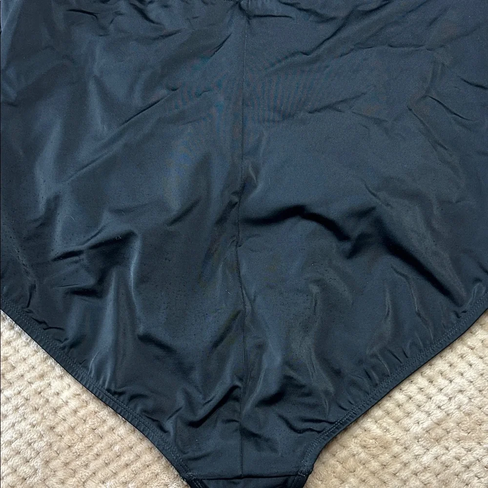 Torrid Wireless Lattice Swimsuit Black Size 3 - Picture 5 of 6